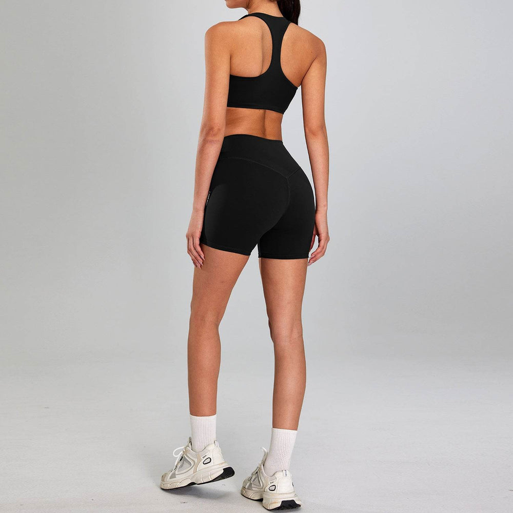 Stylish Fashion Gym clothes for women Crop workout top and Short Pant - EX-STOCK Canada