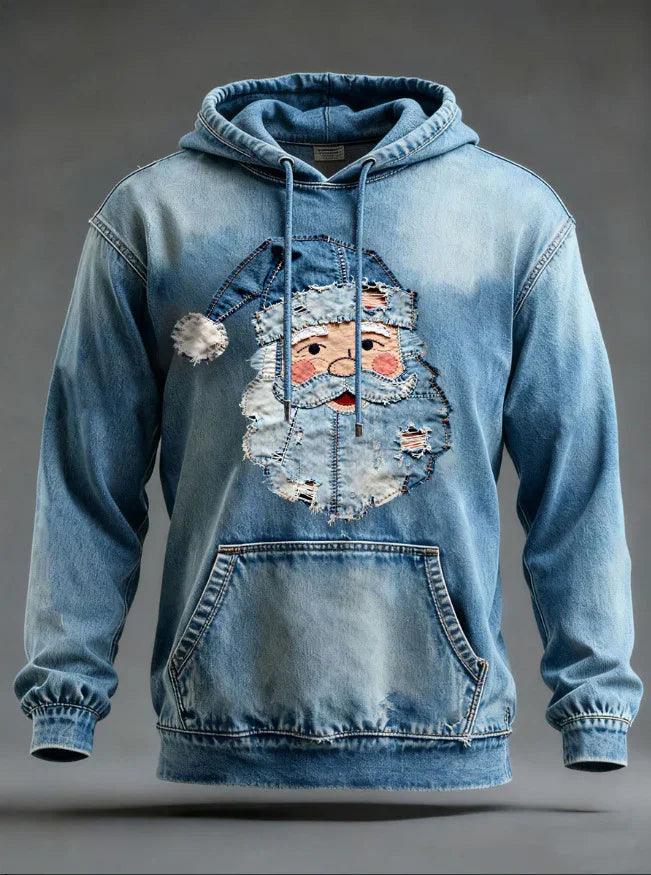 Weihnachts-Pocket-Hoodie Lockerer Pullover Digitaldruck SweatshirtEX-STOCK Canada