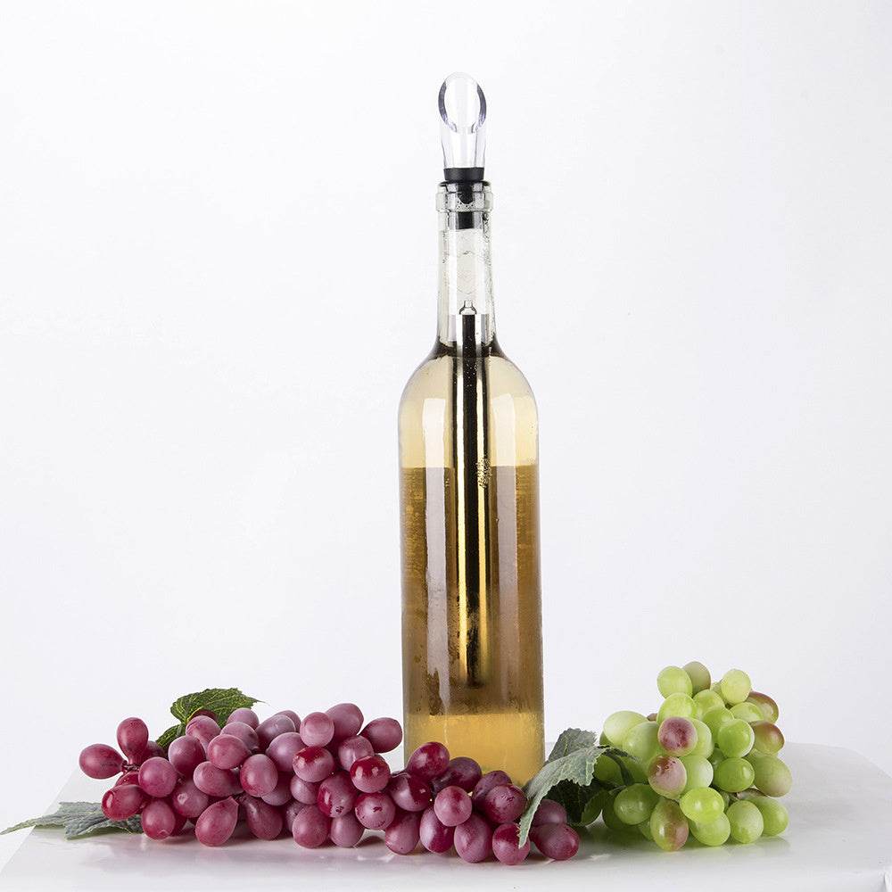 Wine Bottle Cooler Stick Stainless Steel Wine Chilling Rod Leakproof Wine Chiller Beer Beverage Frozening Stick Bar Tools - EX-STOCK Canada