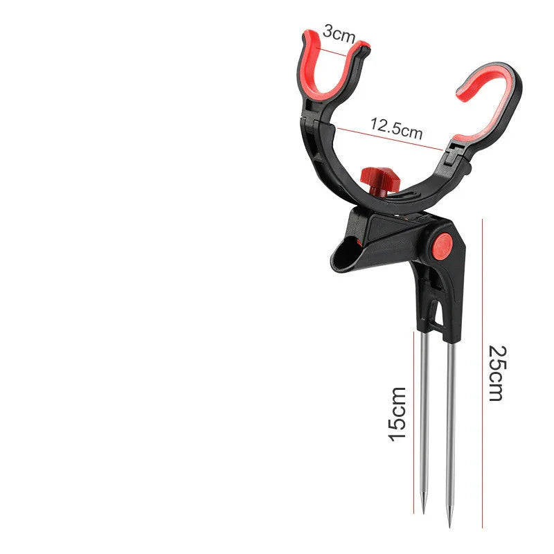 Angle Fishing Pole Tackle Bracket Anti-Rust Steel Fishing Bracket Rod Holder Fish Tackle EX-STOCK Canada