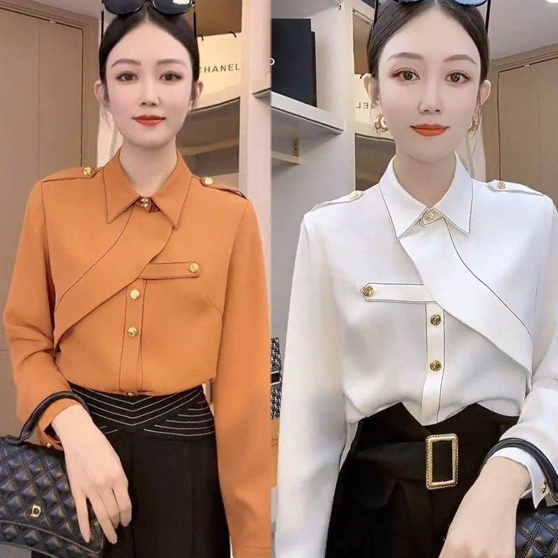 Luxury Professional Business Cooperate Office blouse shirt for women - EX-STOCK Canada