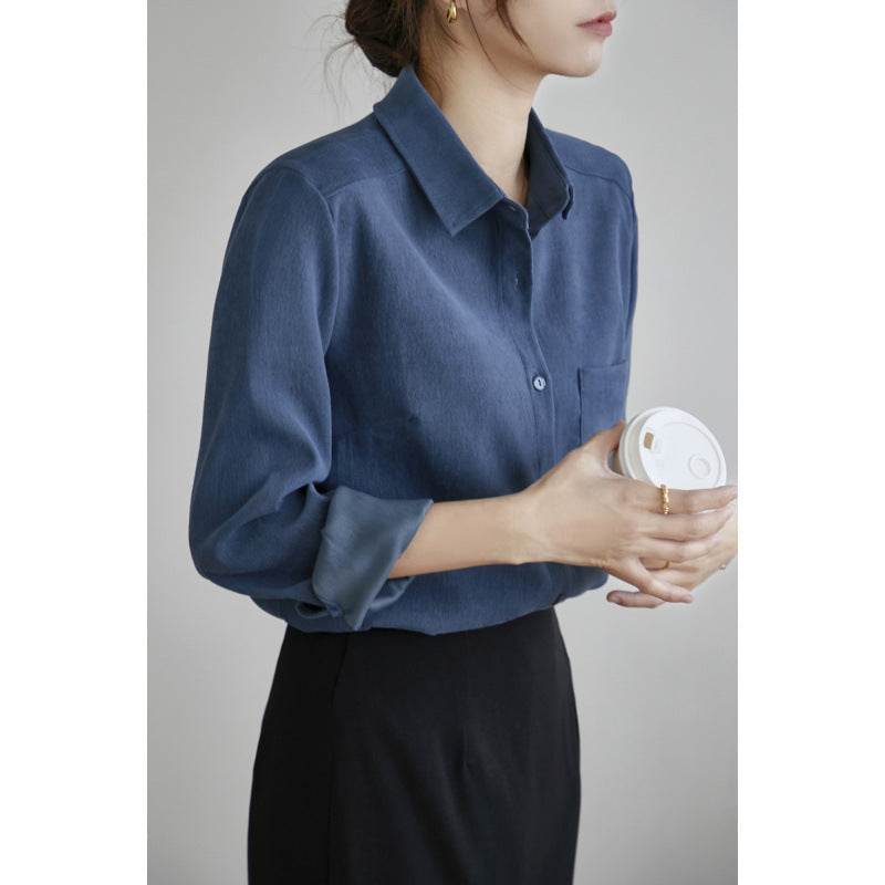 New Autumn And Winter Bandage Dress Shirt For Women - EX-STOCK Canada