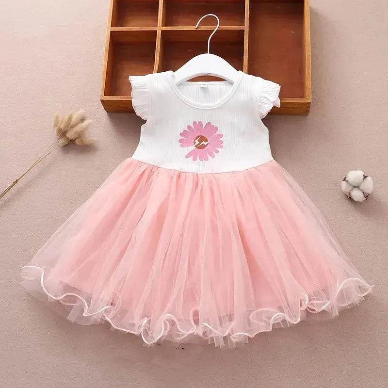Newborn baby Girls' Summer Vest Dress Infant dresses. - EX-STOCK Canada