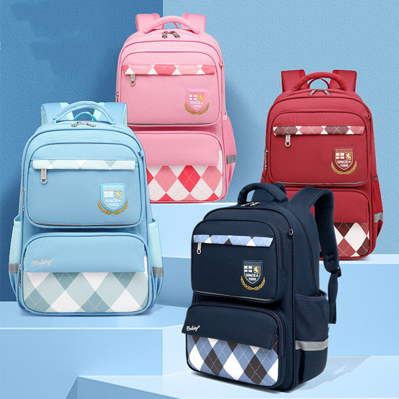 Boys Burden Relief Spine Protection Children's Schoolbag EX-STOCK