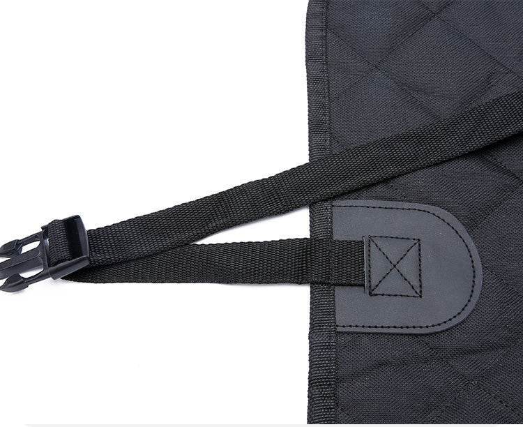 Dog Car Seat Cover View Mesh Pet Carrier Hammock Safety Protector Car Rear Back Seat Mat With Zipper And Pocket For Travel - EX-STOCK Canada