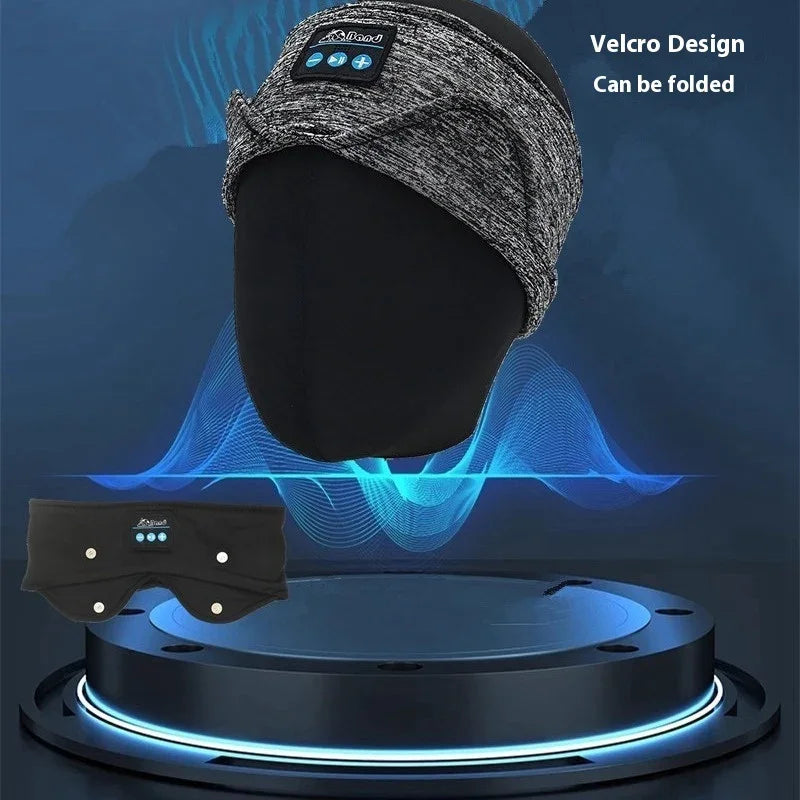 Headscarf Eye Mask Dual-use Music Headset Bluetooth Hair Band Sleeping EX-STOCK Canada