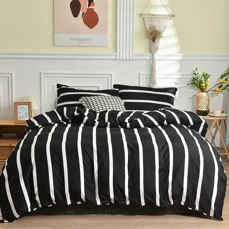 Brushed Single Duvet Cover Student Dormitory Quilt Cover Bedding EX-STOCK Canada