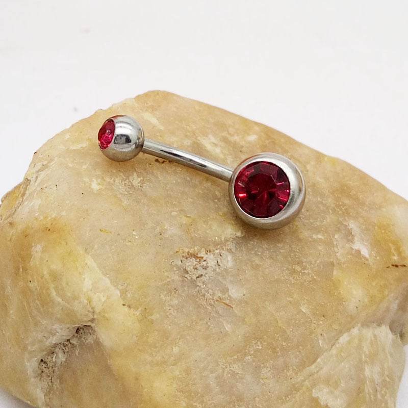 Puncture Hypoallergenic Titanium Steel Navel Buckle Belly Nail - EX-STOCK Canada