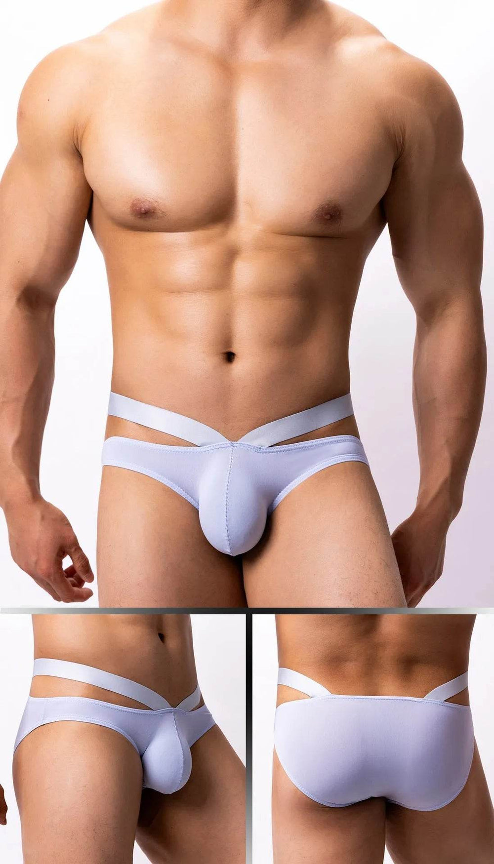 Thin Ice Silk Low Waist Men's Underwear Briefs - EX-STOCK Canada