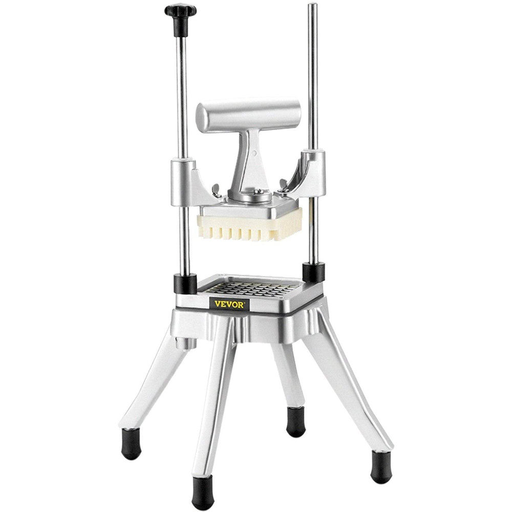 Commercial Vegetable Fruit Chopper, Stainless Steel French Fry Cutter With 4 Blades - EX-STOCK Canada