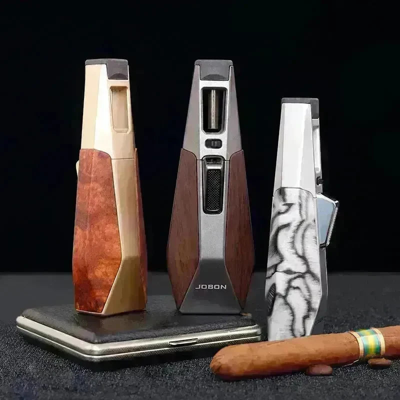 Luxury High-end Safety Lock Fire Integrated Cigar Lighter - EX-STOCK CANADA