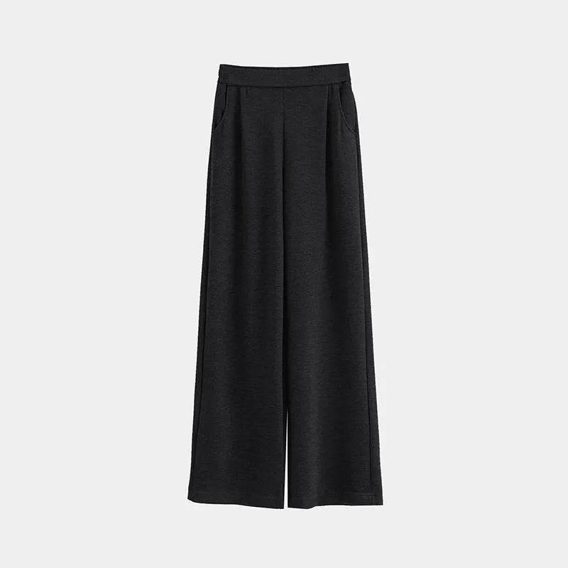 Casual Style High Waist Wide Leg Straight New Casual Pants trouser For Women - EX-STOCK Canada