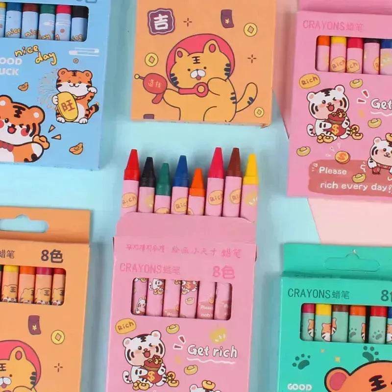 Stylish And Personalized Crayon Children's Student Painting Coloring Crayon - EX-STOCK Canada