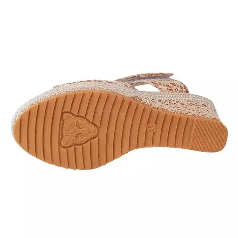 Platform High Wedge Sandals Plain Work sandals for women - EX-STOCK Canada