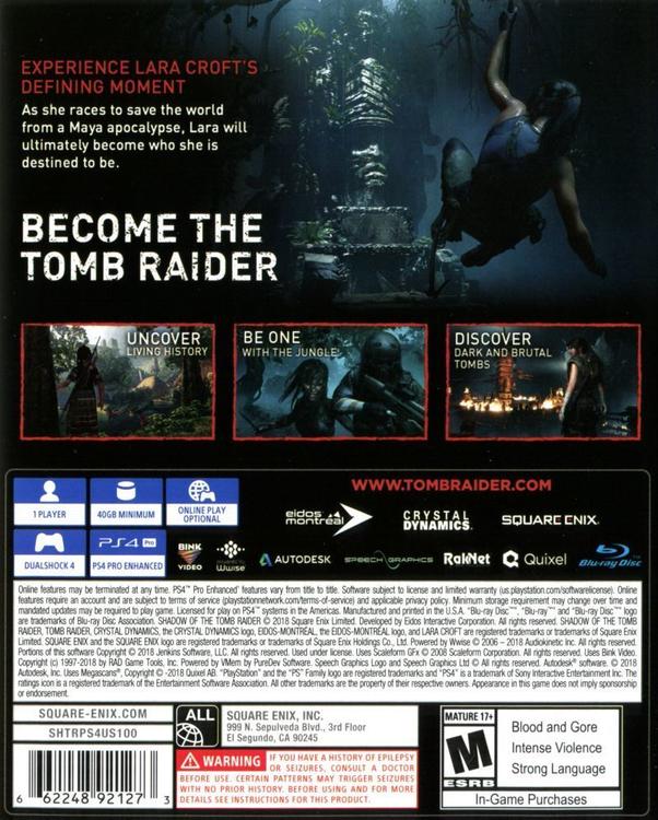 Schatten von Tomb Raider