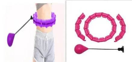 Abdominal Waist Trainer Smart Weighted Adjustable Hula Hoop - EX-STOCK Canada