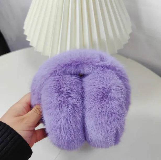 Girls' Winter Furry Fluffy Earmuffs - EX-STOCK Canada
