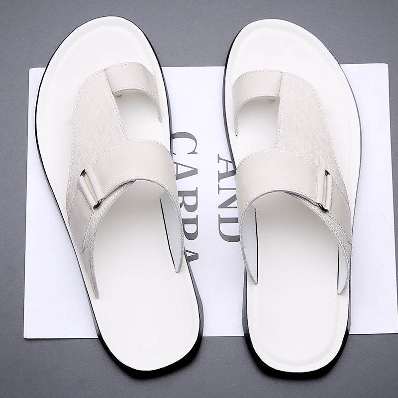 Men's Fashion All-matching Simple Beach Slippers  EX-STOCK CANADA