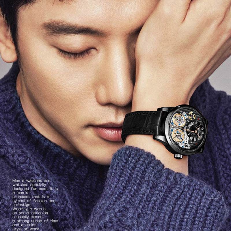 Men's watch automatic mechanical watch EX-STOCK Canada