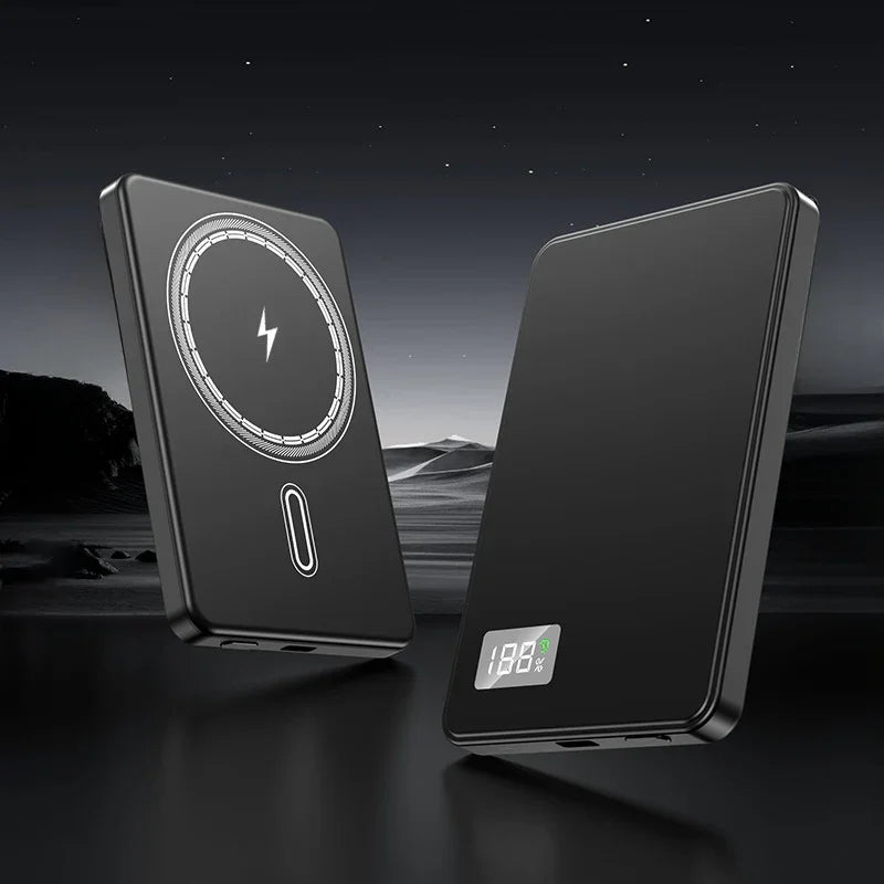 Ultra-thin Fast Charging Magnetic Power Bank With Built-in Cable EX-STOCK Canada