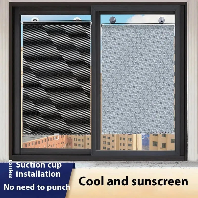 Household Window Sun Protection Punch-free Shading Balcony Shutter - EX-STOCK CANADA