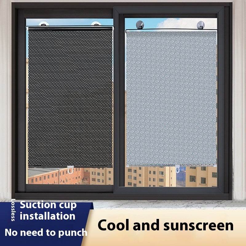 Household Window Sun Protection Punch-free Shading Balcony Shutter - EX-STOCK Canada