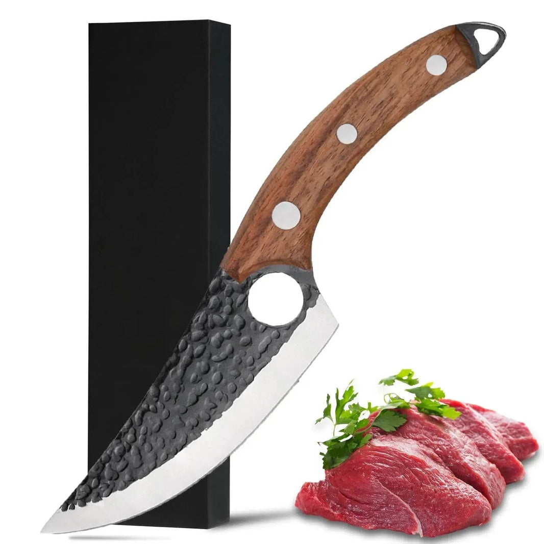 Vikings and Hand Forged Meat Cleaver Professional Chef Knife - EX-STOCK Canada