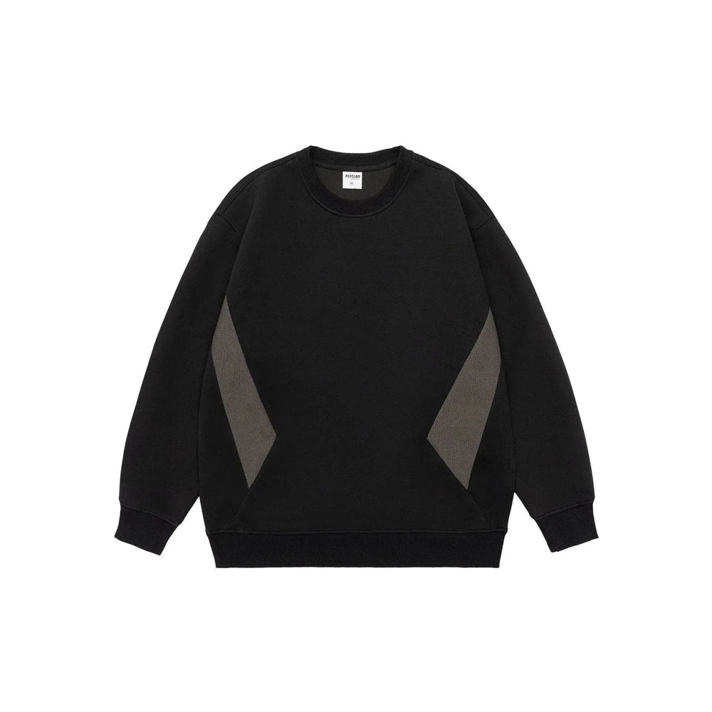 Retro plain Round Neck Pullover Sweater top For Men - EX-STOCK Canada