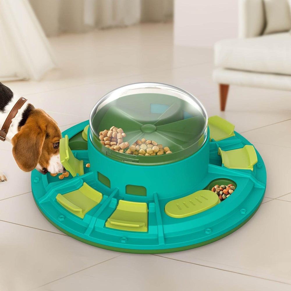 Interactive Dog Puzzle Toy For IQ Improvement And Slow Feeding Suitable For All Sizes Pets Nutritious Diet-Friendly Non-Electric Plastic Pets Game Pet Products - EX-STOCK Canada