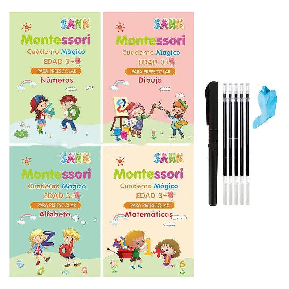 Children Sank Magic Copybook Kids Magic Calligraphy Practice Copybook - EX-STOCK Canada