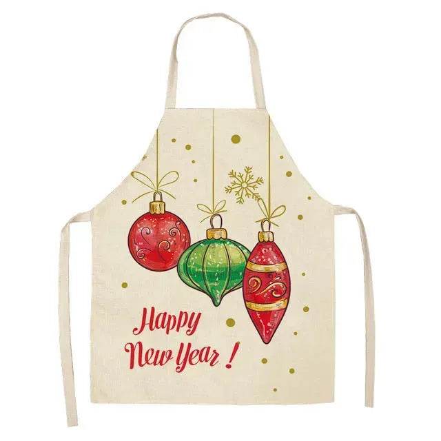 Personalized Christmas Aprons gifts idea for chefs bakers - EX-STOCK Canada