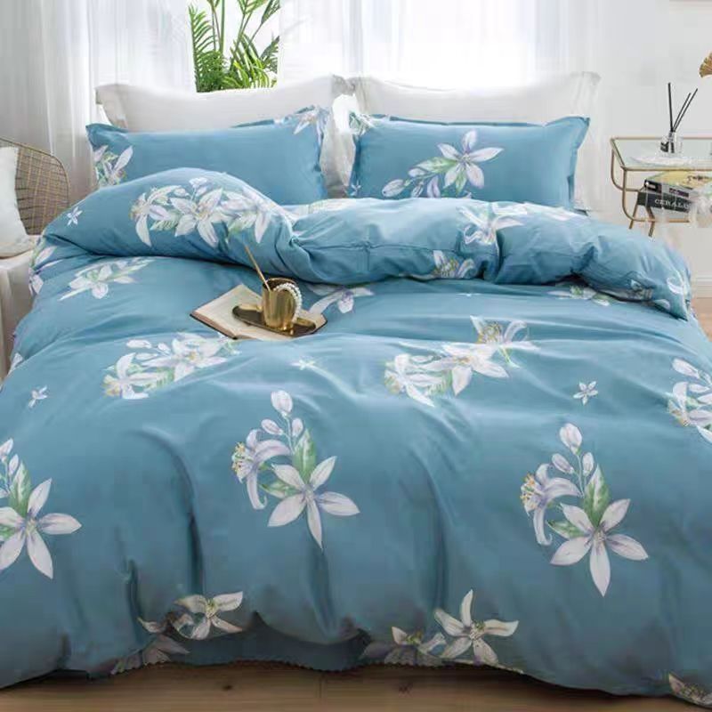 Skin-friendly Quilt Cover Brushed One-piece Double Duvet Cover Bed EX-STOCK Canada