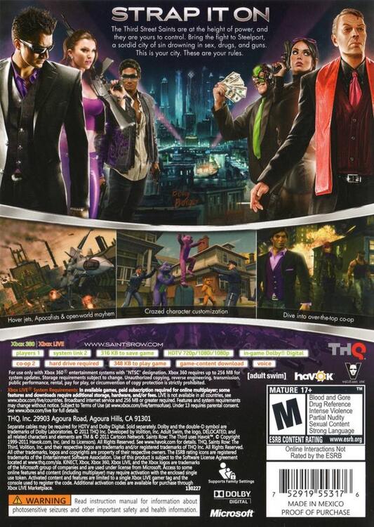 Saints Row: The Third
