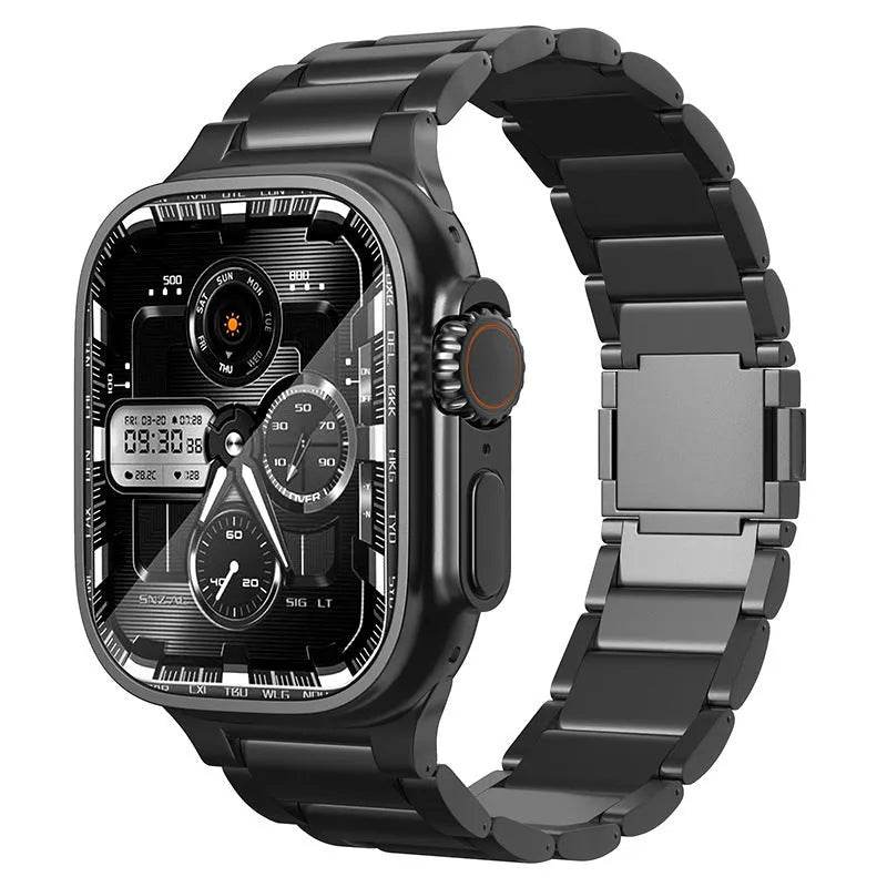 Women's Electronic Magnetic Snap Titanium Alloy Watch Strap - EX-STOCK Canada