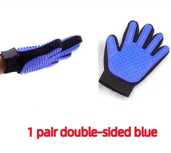 Silicone Pet Hair Removal Glove Comb Pet Grooming Gloves Brush - EX-STOCK Canada
