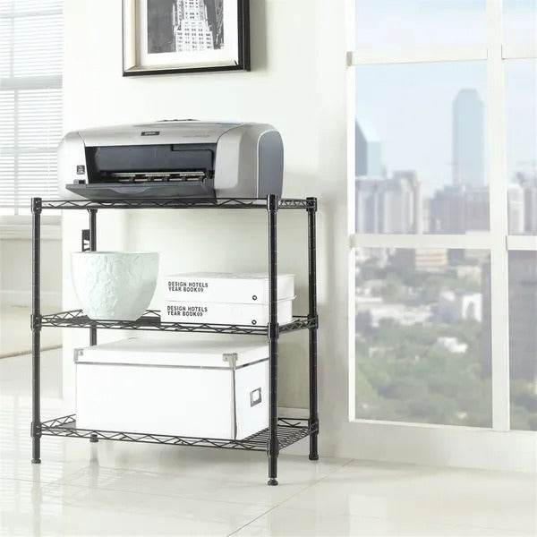 Concise 3 Layers Carbon Steel PP Storage Rack, Kitchen Storage Rack RT - EX-STOCK Canada