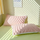 Solid Color Four Piece Lace Edge Duvet Cover EX-STOCK Canada