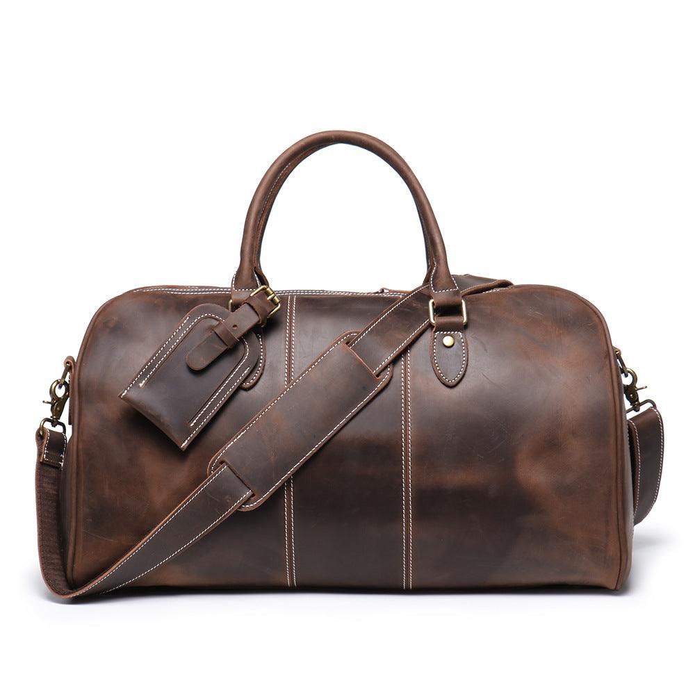 Retro Neue Herren Echtes Leder Tragbare Reisetasche | EX-STOCK Canada