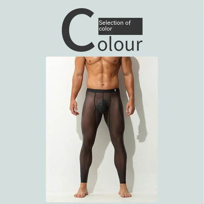 Men's Leggings Ultra-thin Tight Fitting Long John underwear men - EX-STOCK Canada