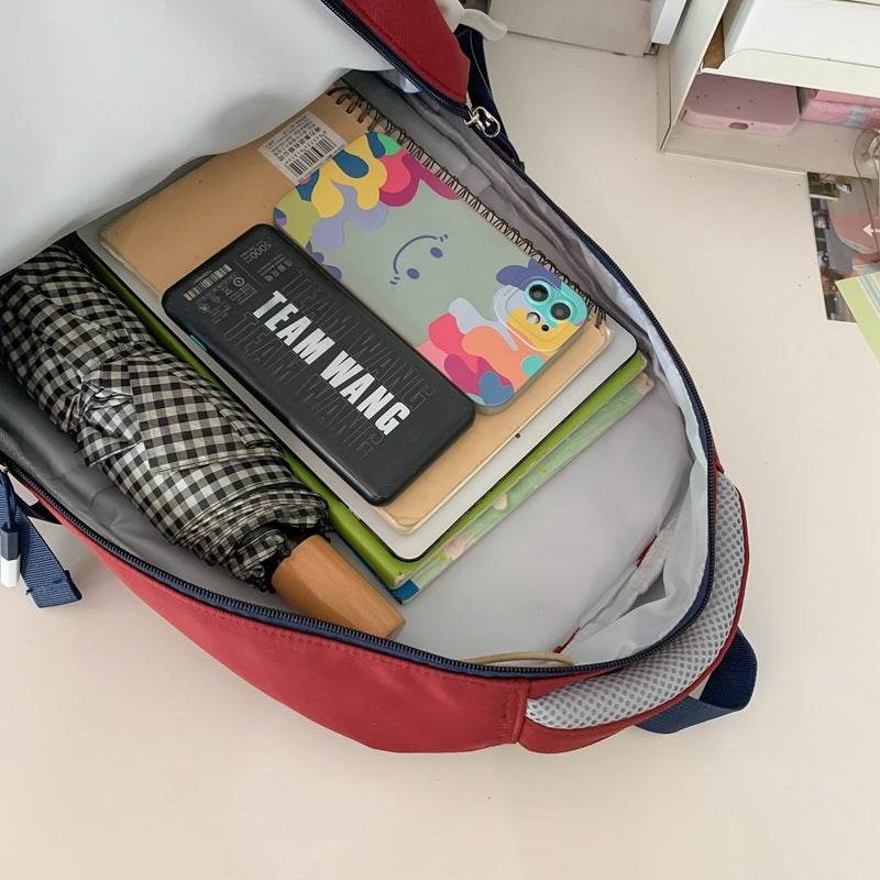 College Style Backpack Student Leisure Travel Large Capacity Backpack - EX-STOCK Canada