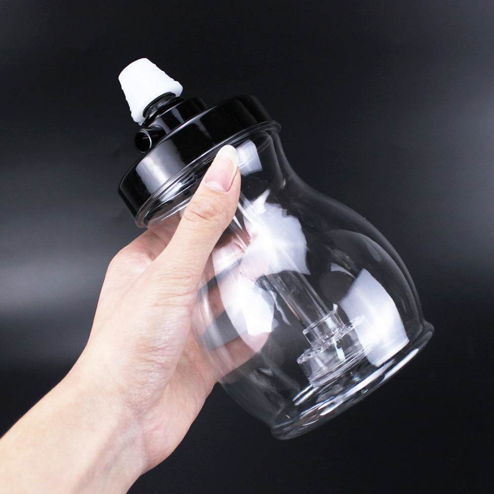 Portable Transparent White Plastic Hookah Full Set Of Accessories - EX-STOCK Canada