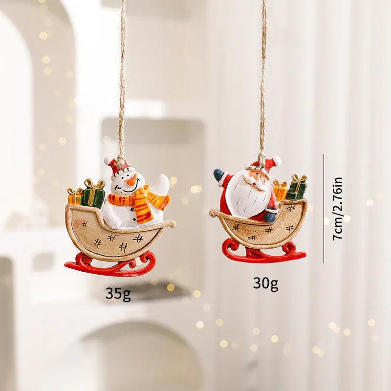 Decorazioni di Natale Cartone Animato Renna OrnamentiEX-STOCK Canada
