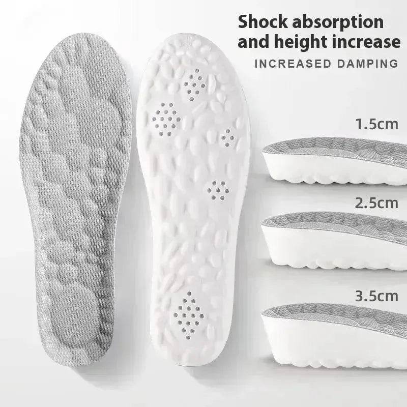 Inner Heightening Shoe Pad Sneakers Heightening Insole heel inserts for shoes - EX-STOCK Canada