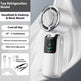 New Ice Pack High-Speed Handheld Eletirc Fan Speed Adjustable Folding Mini Fan Portable Outdoor Hanging Neck Small Fan - EX-STOCK Canada