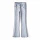 Women's Light-colored High Waist Bootcut Jeans - EX-STOCK Canada