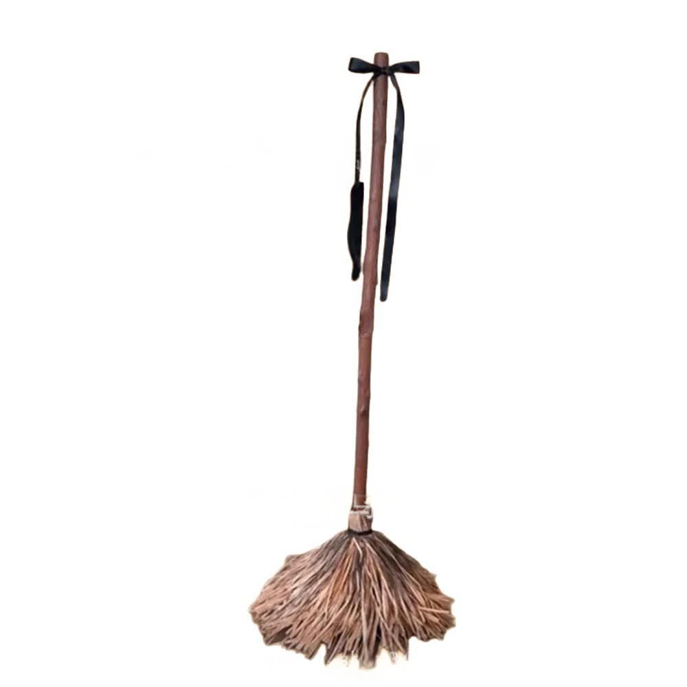 Sound-activated animated Halloween moving broom 1 metre prop – product view 5