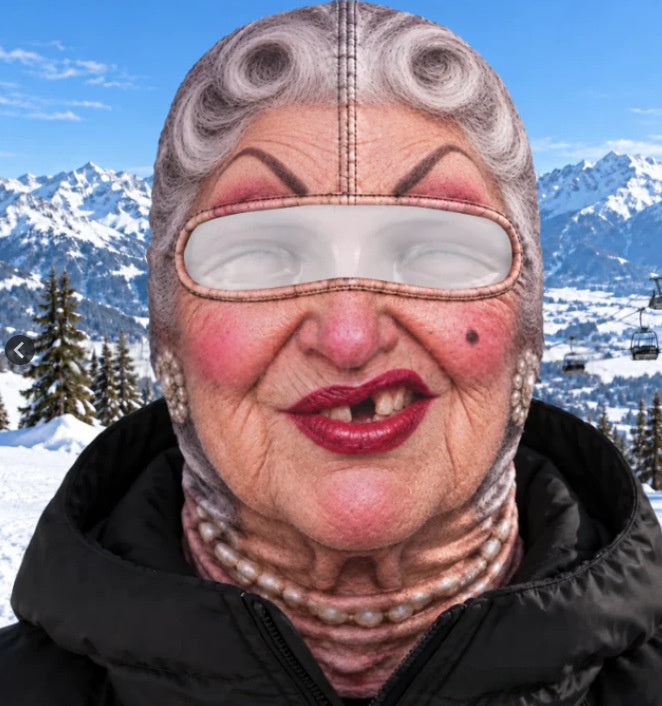 Realistic Winter Ski Face Mask Windproof Thermal Balaclava For Outdoor Sports And Parties | EX-STOCK product gallery photo 8