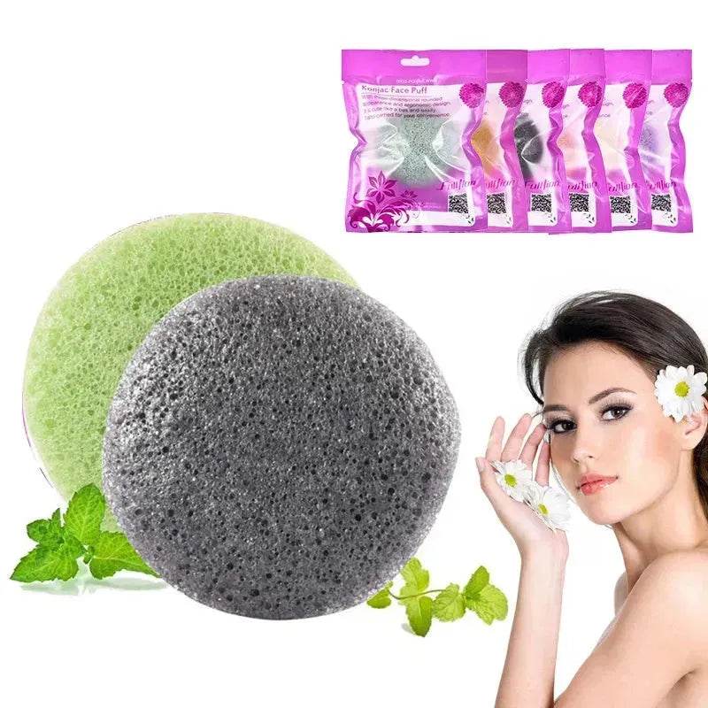 Exfoliating Konjac Face Sponge - EX-STOCK Canada