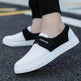 Canvas Flat Shoes Men Velcro Fashion Casual Unisex Sneakers - EX-STOCK Canada