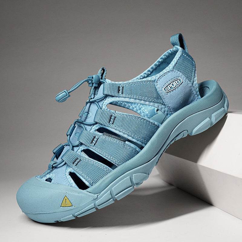 Men's Thick Bottom Toe Cap Beach Upstream Plus Size Outdoor Casual Shoes  EX-STOCK CANADA